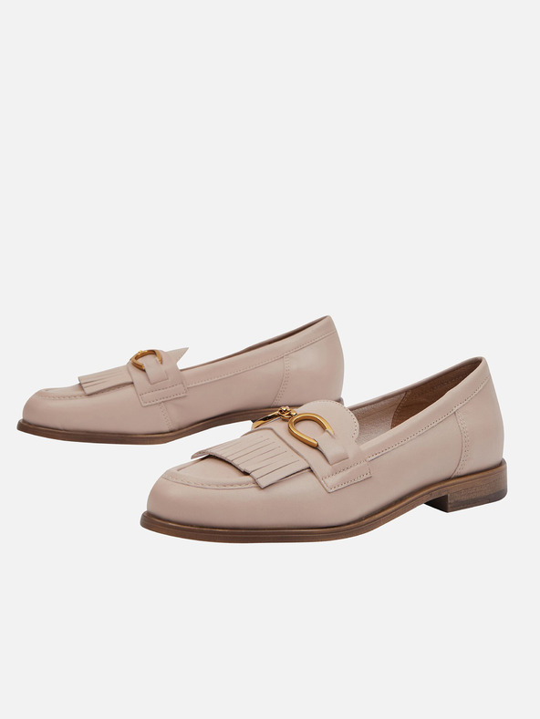 Geox Bež ženske mokasine Prometya