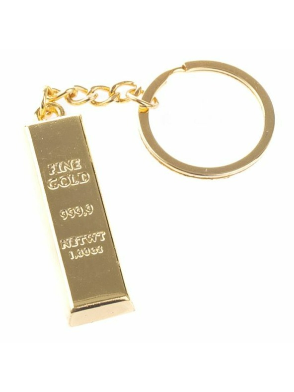 Casa de Engel Kovinski obesek za ključe - zlata opeka, 12/1200