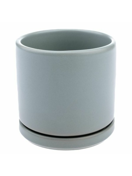 Casa de Engel Keramični lonec z posodo, siv, 0/24