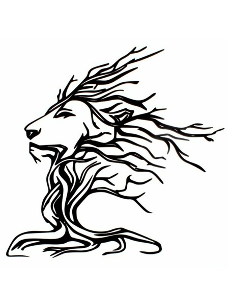 Casa de Engel Lesena zidna dekoracija - drevo/lev, 0/25