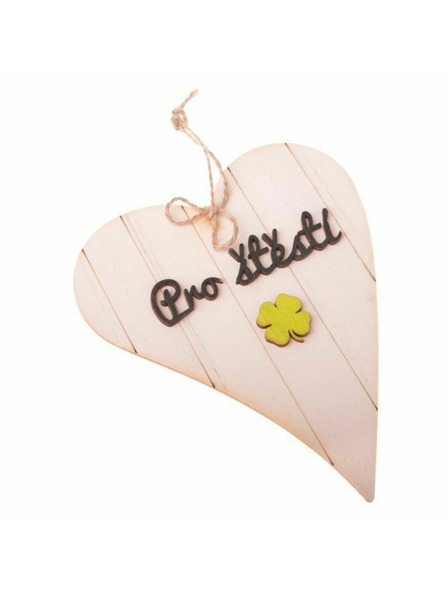 Casa de Engel Leseno viseče srčece z napisom (CZ), 0/100