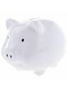 Casa de Engel Keramična kasica - prašiček, bela, 0/12