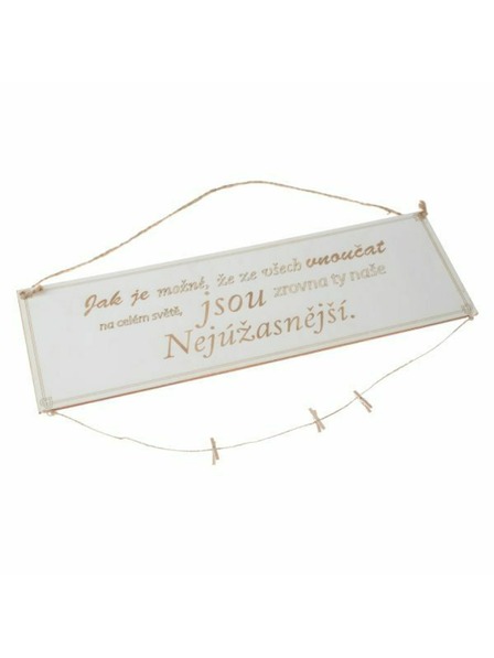 Casa de Engel Lesen viseči znak z napisom (CZ), 0/10