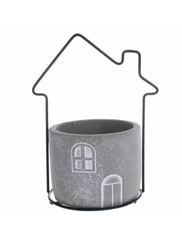 Casa de Engel Betonski pokrov za lonec s kovinsko hišico, 0/6