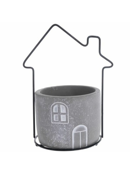 Casa de Engel Betonski pokrov za lonec s kovinsko hišico, 0/6