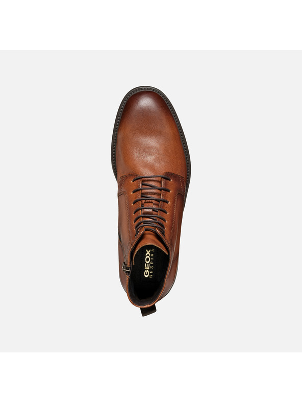 Geox Rjava moška gležnjarska obutev Geox Tiberio