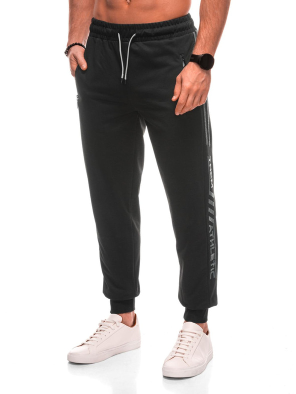 Edoti Moške hlačne 1506P - sive OTHER