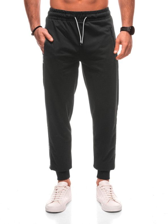 Edoti Moške hlačne 1506P - sive OTHER