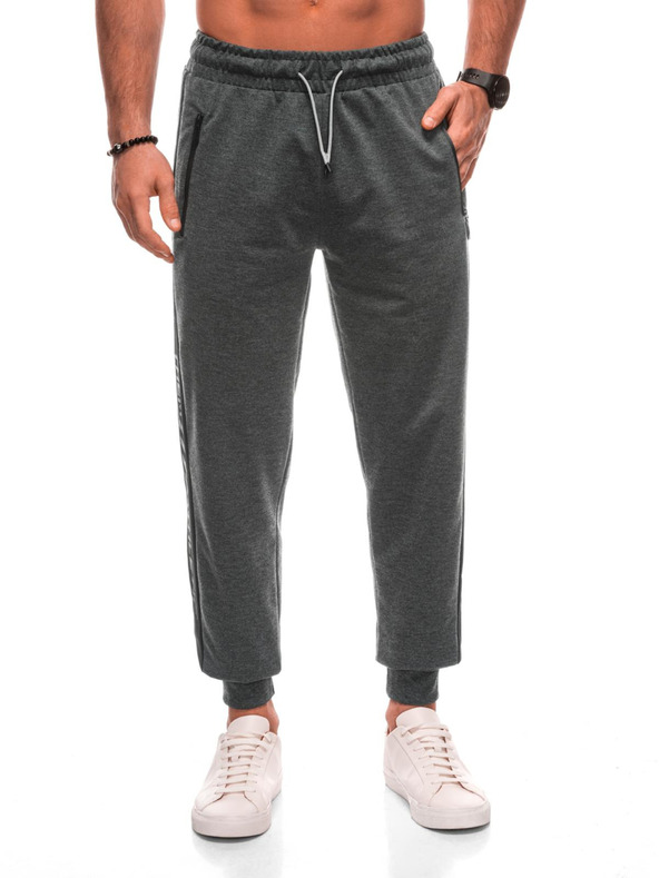 Edoti Moške hlačne 1506P - sive OTHER