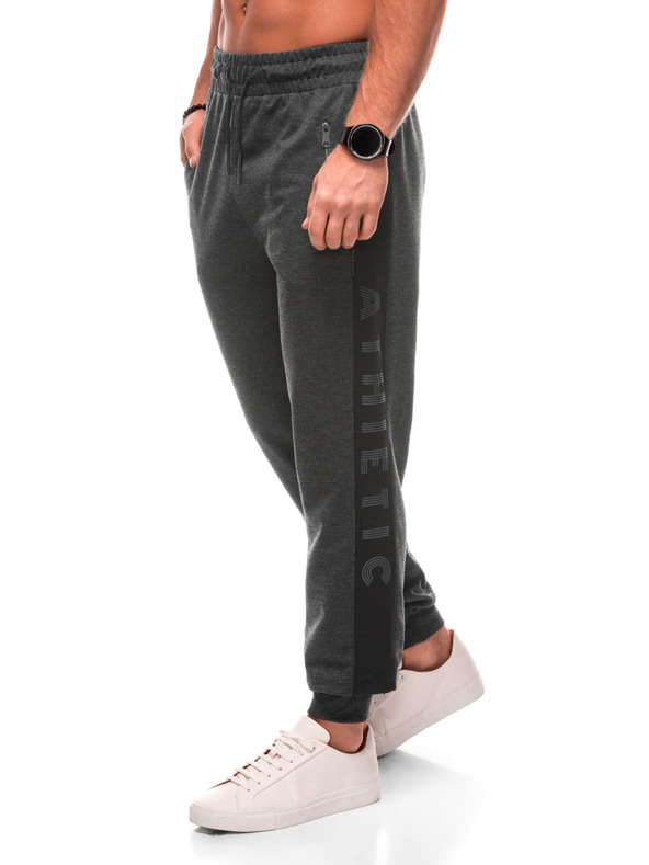 Edoti Moške hlačne 1506P - sive OTHER