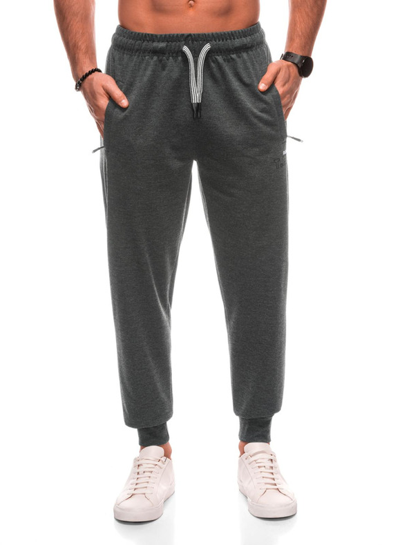 Edoti Moške hlačne 1506P - sive OTHER