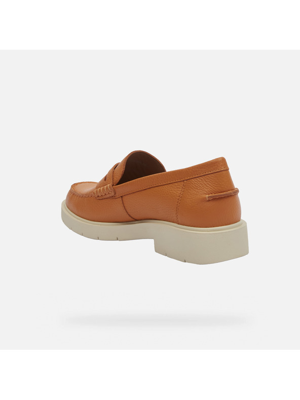 Geox Rjavi ženske mokasini Geox Spherica EC1