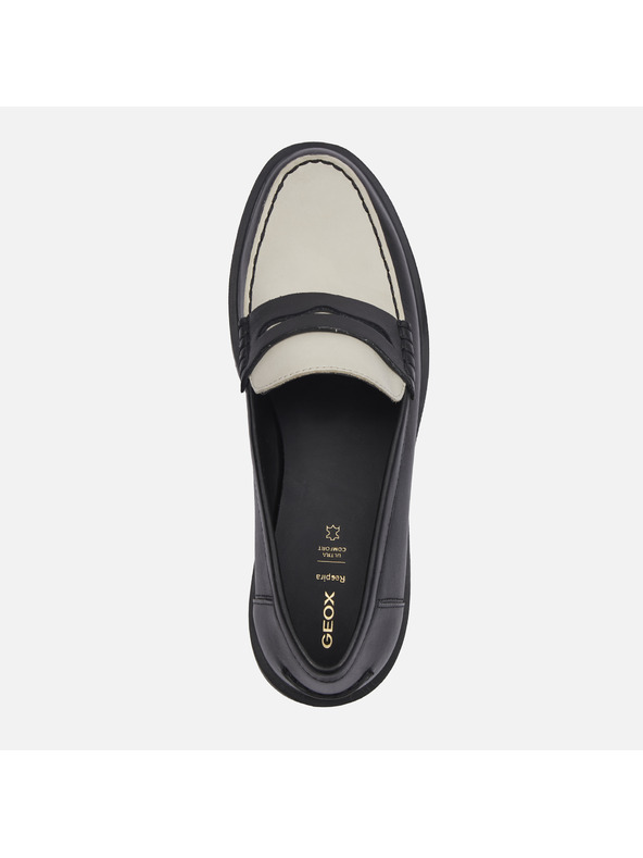 Geox Črne ženske mokasini Geox Spherica EC1