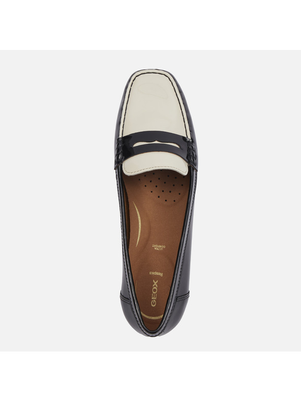 Geox Črni ženski mokasini Geox Annytah Moc