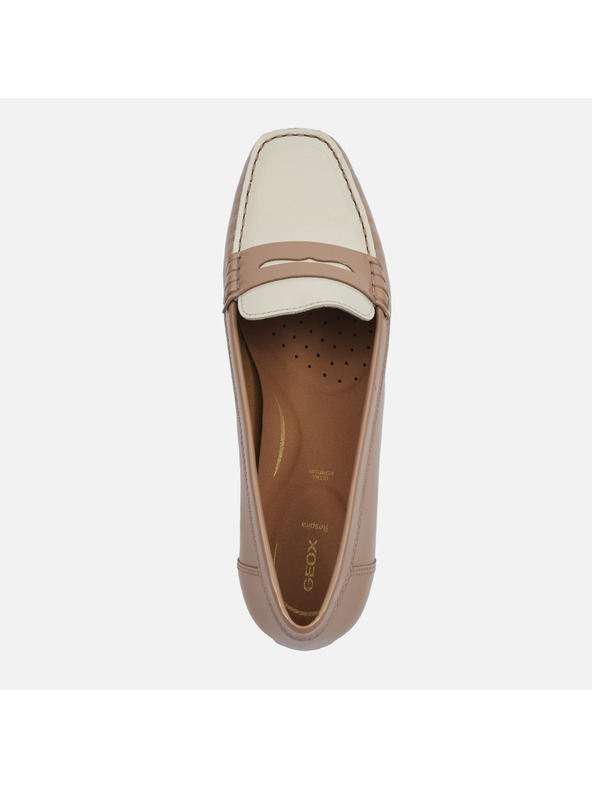 Geox Svetlo rjave ženske mokasine Geox Annytah mok