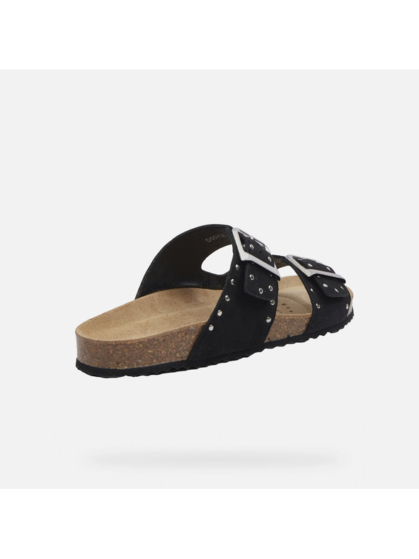 Geox Črne ženske natikače Geox Brionia R