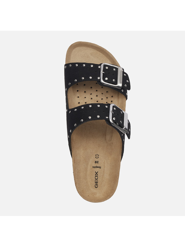 Geox Črne ženske natikače Geox Brionia R