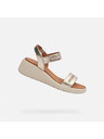 Geox Zlate ženske sandale Geox Meliconia