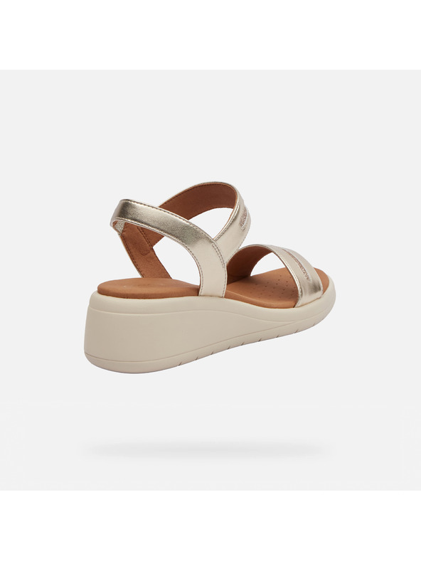 Geox Zlate ženske sandale Geox Meliconia