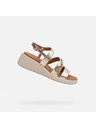 Geox Zlate ženske sandale Geox Meliconia