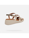 Geox Zlate ženske sandale Geox Meliconia