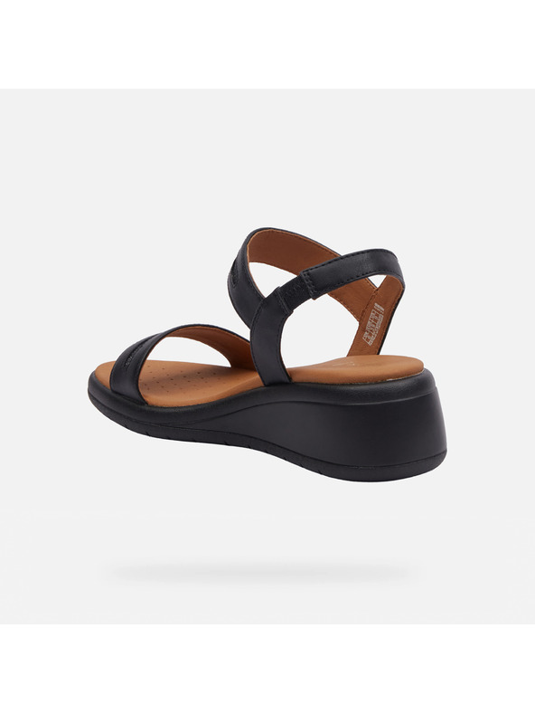 Geox Črne ženske sandali Geox Meliconia