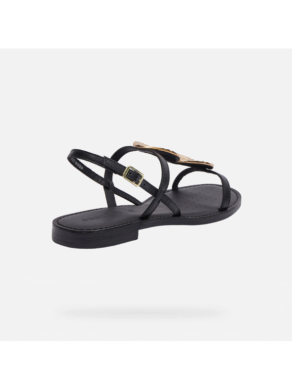 Geox Črni ženski sandali Geox Maddalusiac