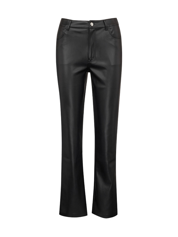 Orsay Rjave ženske hlače iz umetnega usnja ORSAY