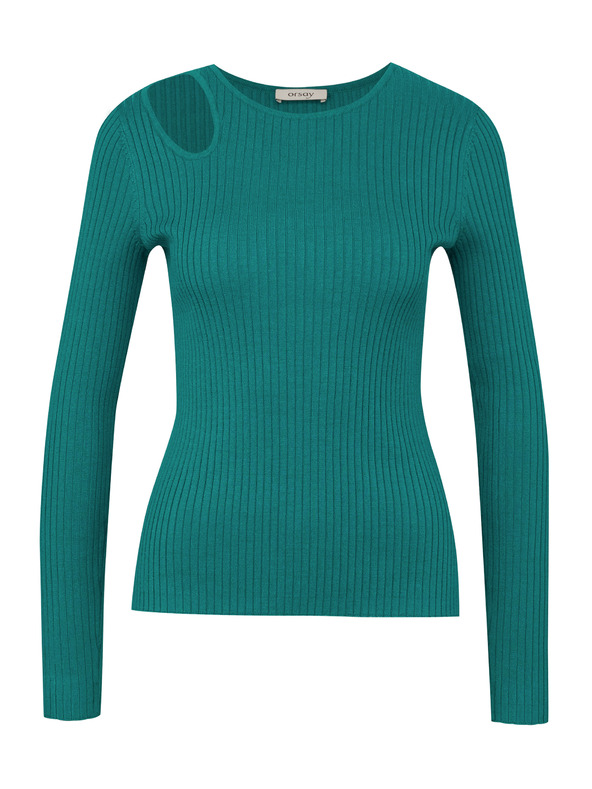 Orsay Zelen ženski dolgi pulover ORSAY