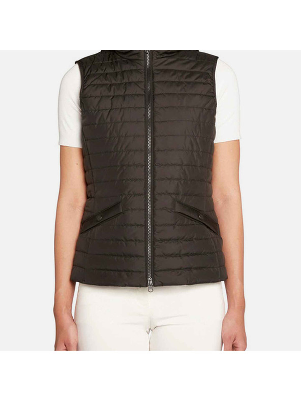 Geox Črn ženski telovnik Geox Ascythia