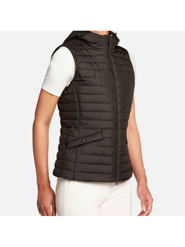 Geox Črn ženski telovnik Geox Ascythia