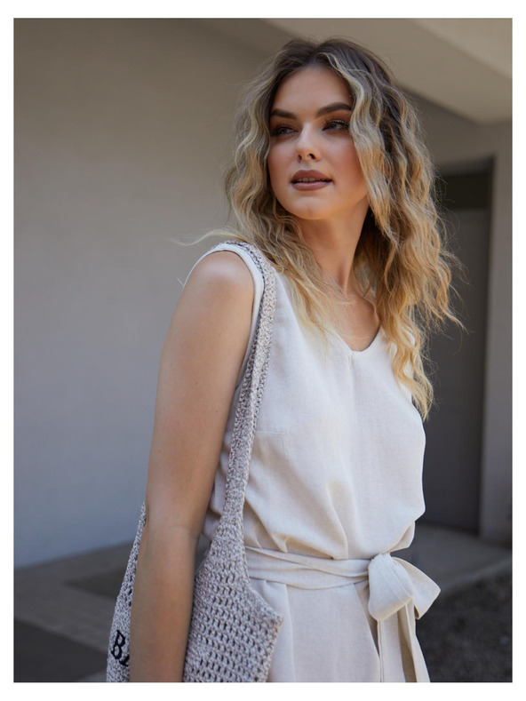 Edoti Ženske mini obleke DLR106 - roza OTHER