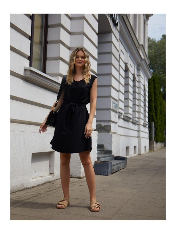 Edoti Ženske mini obleke DLR106 - roza OTHER