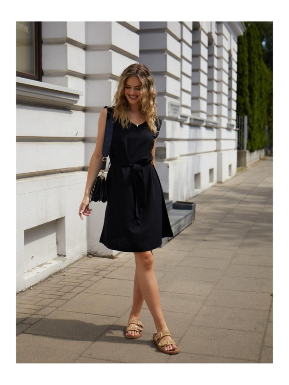 Edoti Ženske mini obleke DLR106 - roza OTHER