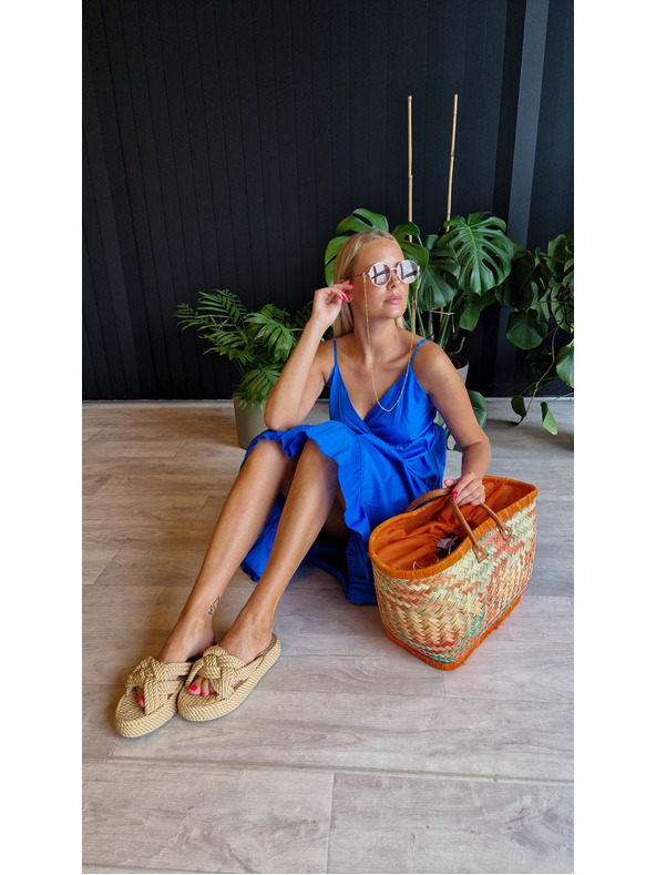 Edoti Ženske mini obleke DLR106 - roza OTHER