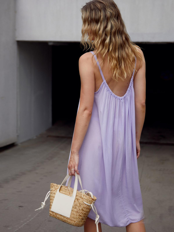 Edoti Ženske mini obleke DLR106 - roza OTHER