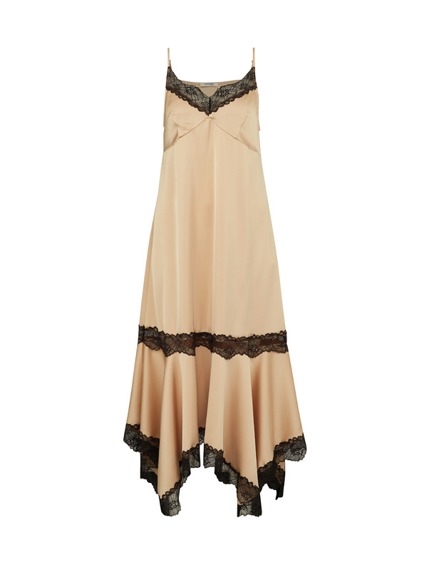 Orsay Svetlo rjava ženska midi obleka ORSAY