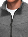 Edoti Moška jopica z zadrgo B1709 - grafitna OTHER