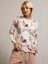 Moodo Ženska majica s cvetličnim vzorcem Moodo