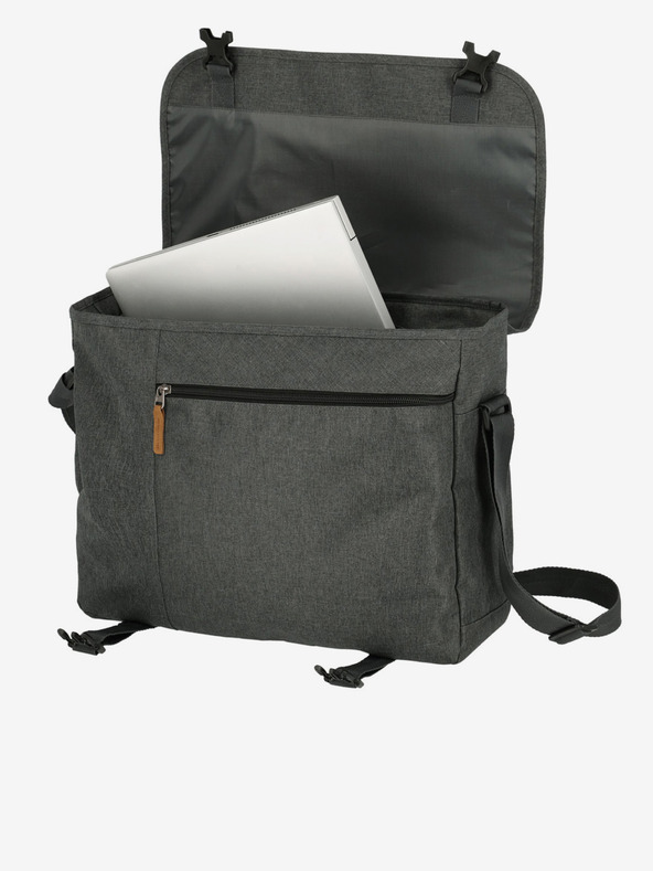 Travelite Basics messenger bag ME - tmavě šedá Ovitek za telefon