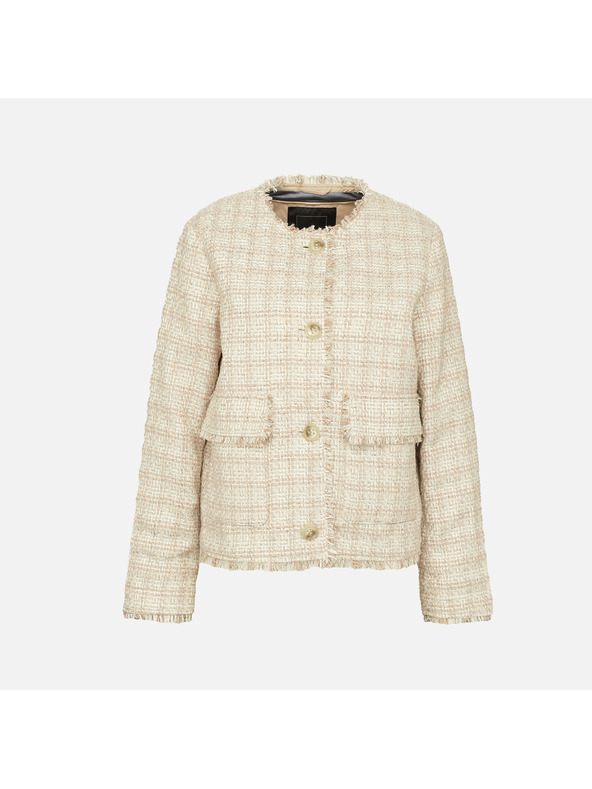 Geox Bež ženski plašček Geox Kency