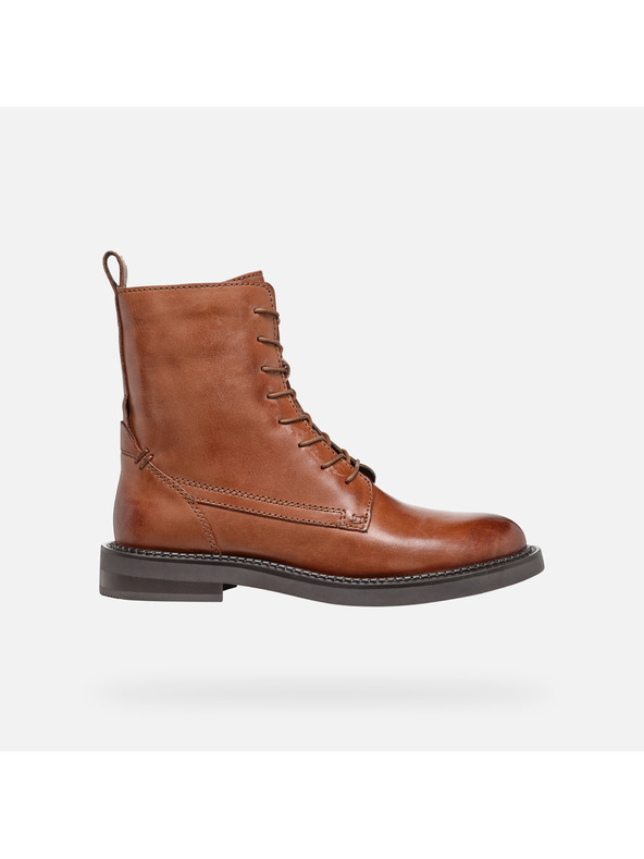 Geox Svetlo rjava ženska gležnjarska obutev Geox Serilda