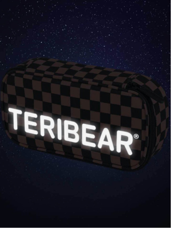 BAAGL  Črni šolski peresnik skate teribear Baagl