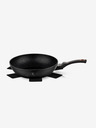 Berlingerhaus Ponev WOK z marmornim premazom 30 cm Black Rose Collection BERLINGERHAUS