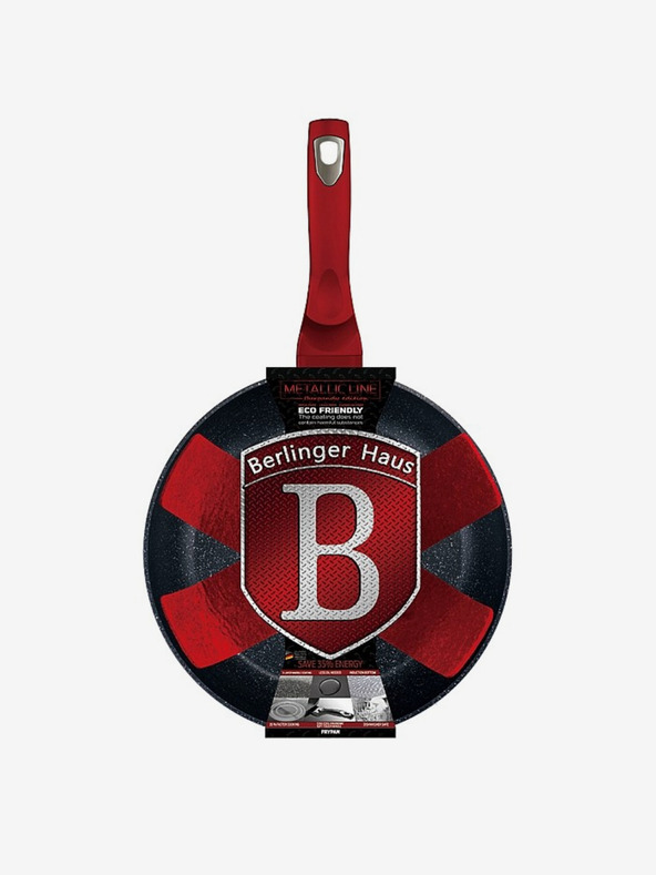 Berlingerhaus Ponev z marmornim premazom 30 cm Burgundy Metallic Line BERLINGERHAUS