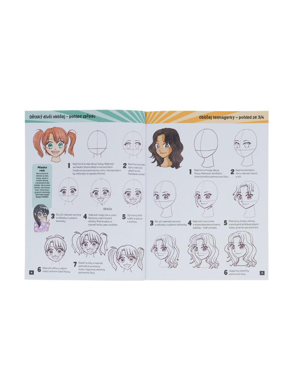 BAAGL  Kako risati KAWAII MANGA: MODA – Korak za korakom z MISAKO