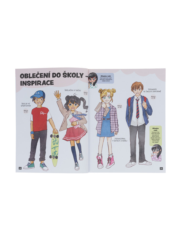 BAAGL  Kako risati KAWAII MANGA: MODA – Korak za korakom z MISAKO