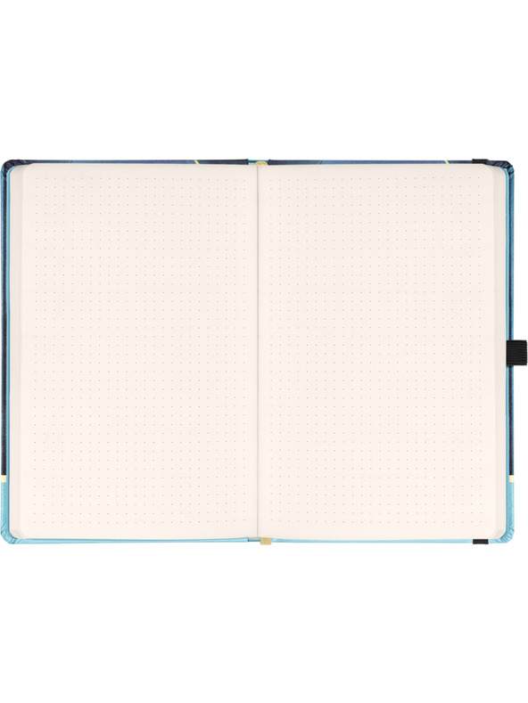 BAAGL  NOTIQUE Notes Alfons Mucha – Luna, pikčasti, 13 x 21 cm