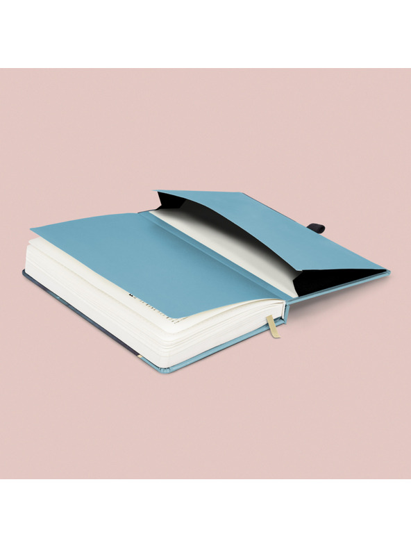 BAAGL  NOTIQUE Notes Alfons Mucha – Luna, pikčasti, 13 x 21 cm