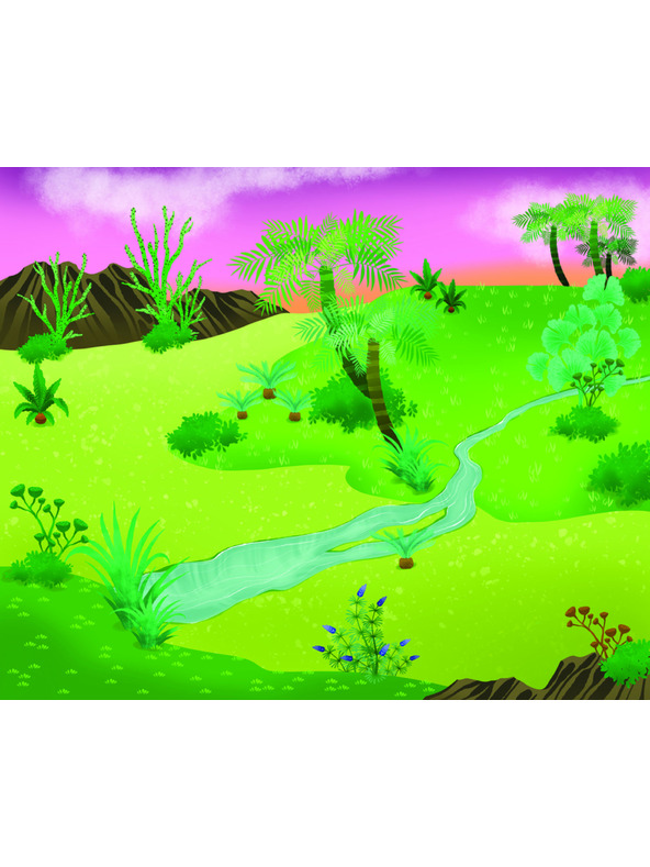 BAAGL  Beri in leposlovje – MED DINOZAVRI, knjiga z nalepkami